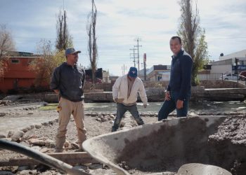 A punto de concluirse la rehabilitación del parque Lineal: César Peña
