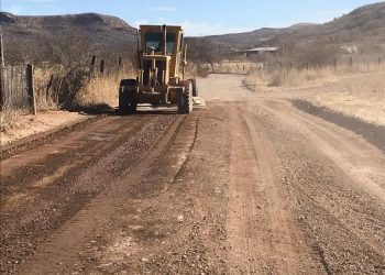 Afina Gobierno de Parral últimos detalles de mantenimiento y limpieza en Las Ánimas