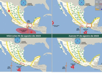Huracán Fernanda se Degradó a Categoría 2 y Se Aleja de las Costas Mexicanas