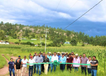 Tras años de espera, tendrán servicio eléctrico en comunidad de Borregos Quemados