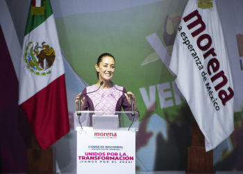 Claudia Sheinbaum, ungida por Morena: “La puerta del partido está abierta”