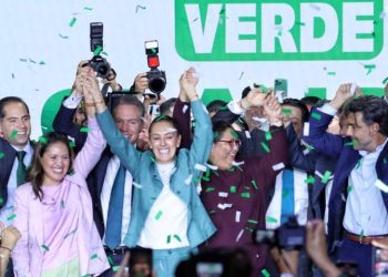 Partido Verde arropa a Claudia Sheinbaum como su abanderada