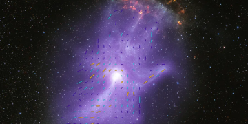 La NASA revela la foto de una mano cósmica fantasmal, ¿qué es?