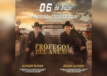 FALSO: No vienen Julión Álvarez y Alfredito Olivas a Parral