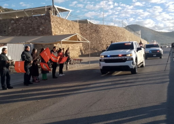 Participa Fiscalía en arranque del operativo navideño 2023 afuera de la Guardia Nacional