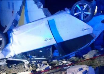 VUELCA saliendo de Santa Bárbara y MUERE