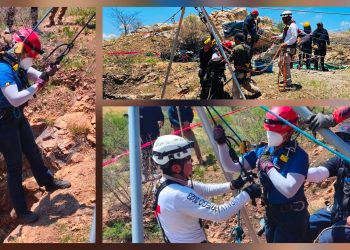 Protección Civil inspecciona tiros de mina; Obras Públicas los clausurará