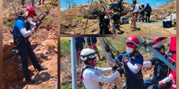 Protección Civil inspecciona tiros de mina; Obras Públicas los clausurará