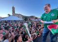 Presidente de Parral celebra junto a la ciudadanía el encuentro entre México y Chequia