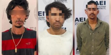 Detienen a tres por posesión de cristal y coçaīna