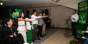 Rinde protesta nuevo comité municipal del Partido Verde en Parral