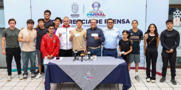 Impulsa alcalde Salvador Calderón el talento deportivo de Parral con histórico programa de estímulos económicos
