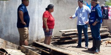 50 familias afectadas por las lluvias en Delicias